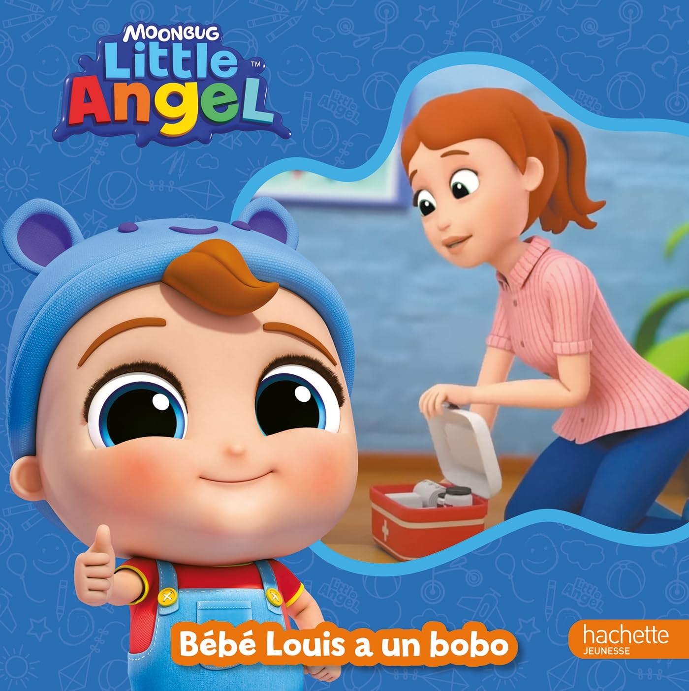 Little Angel - Bébé Louis a un bobo: Album tout-carton