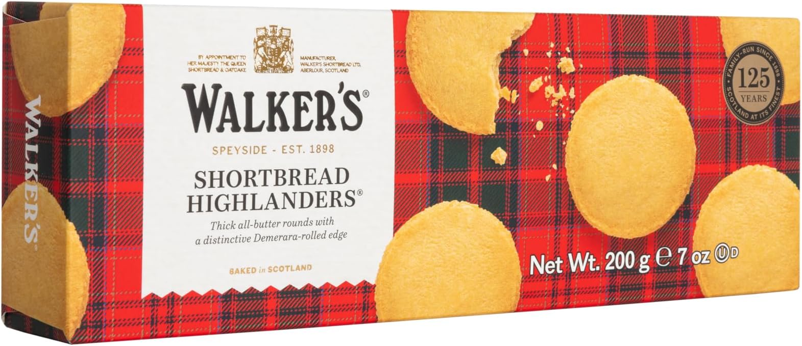 Walker's All-Butter Shortbread Highlanders 200g