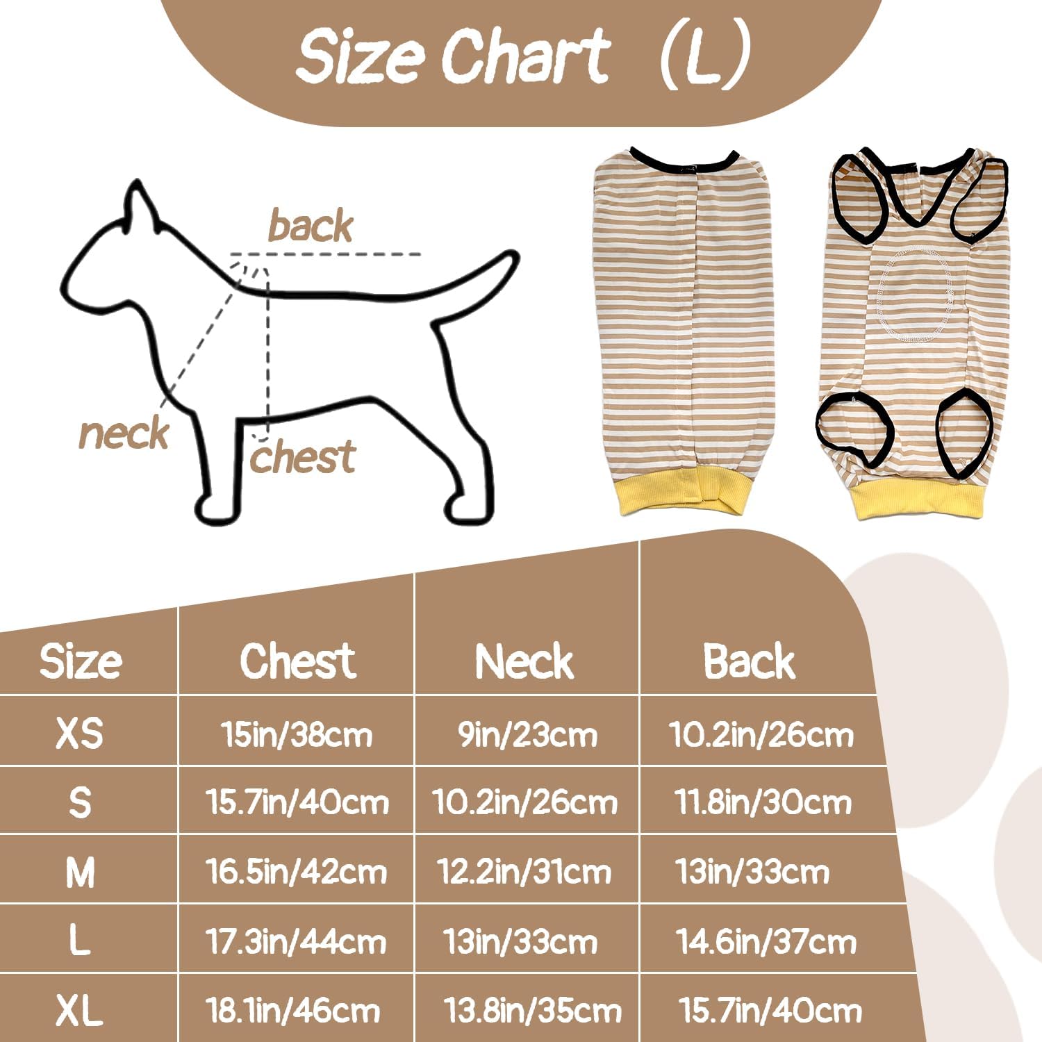 Post-Surgery Dog Recovery Bodysuit - Image 2