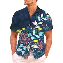 Shirt Men's Shirts Product Category Men Shirts Product Title Men's Casual Shirt in Tropical Style with Trendy Print High-Quality Versatile All-Round Pashion