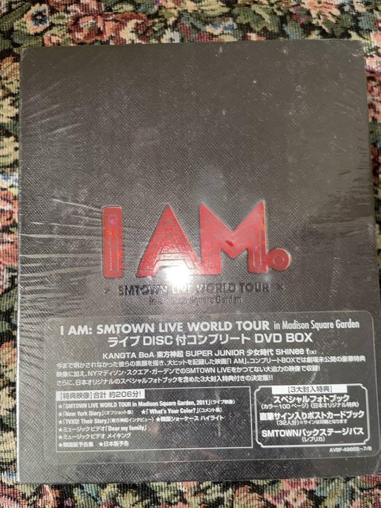 I AM SMTOWN ライブDISC付コンプリート DVD BOX Amazon.co.jp: I AM: SMTOWN LIVE WORLD TOUR in Madison Square