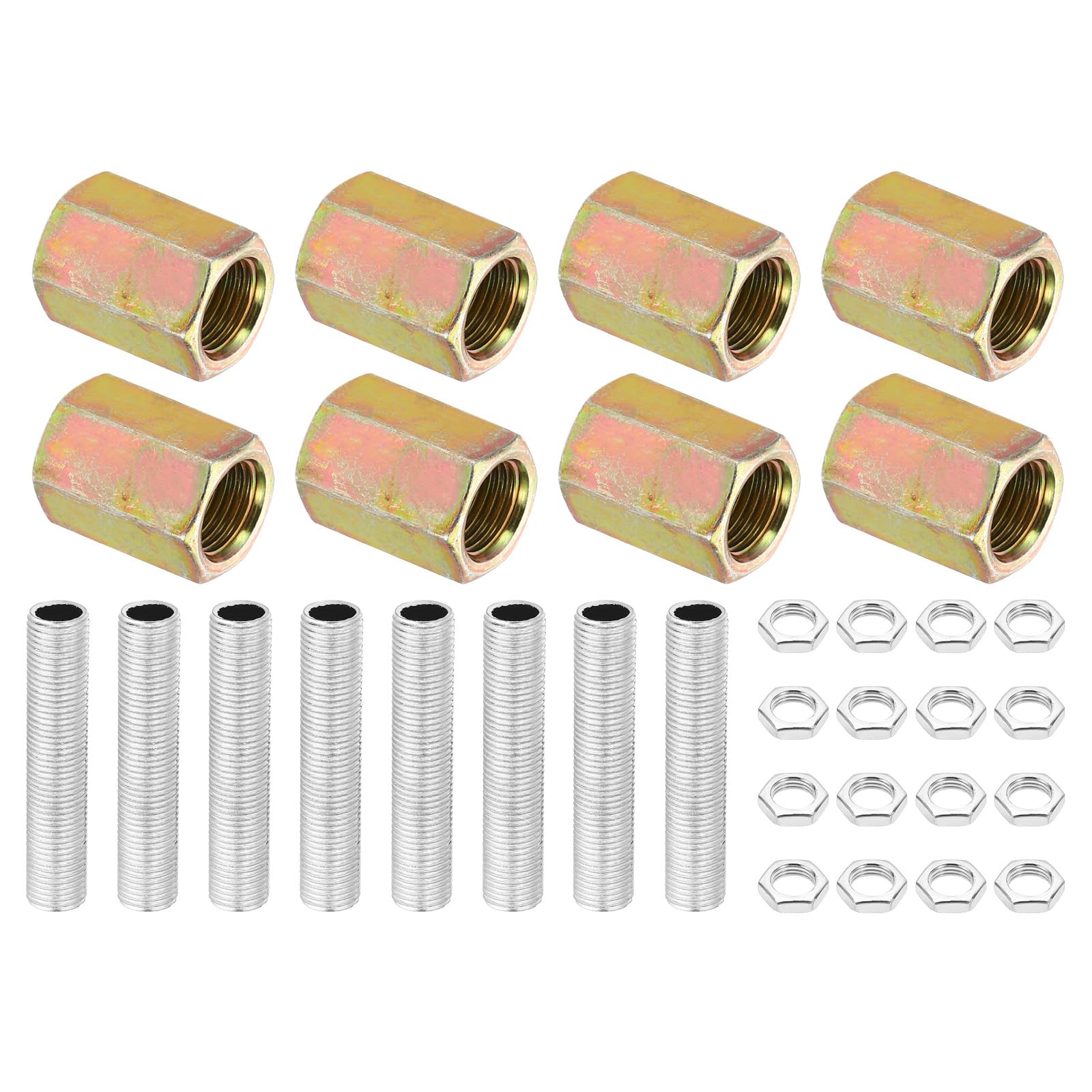 PATIKIL M10 Fine Thread Lamp Pipe Repair Parts Kits