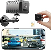 Vista 1 de 4G LTE Cellular Camera Indoor, Portable No WiFi Security Camera with Radar Motion Sensor, 2K Indoor Camera, Long Battery, 2-Way Audio, PIR Sensor