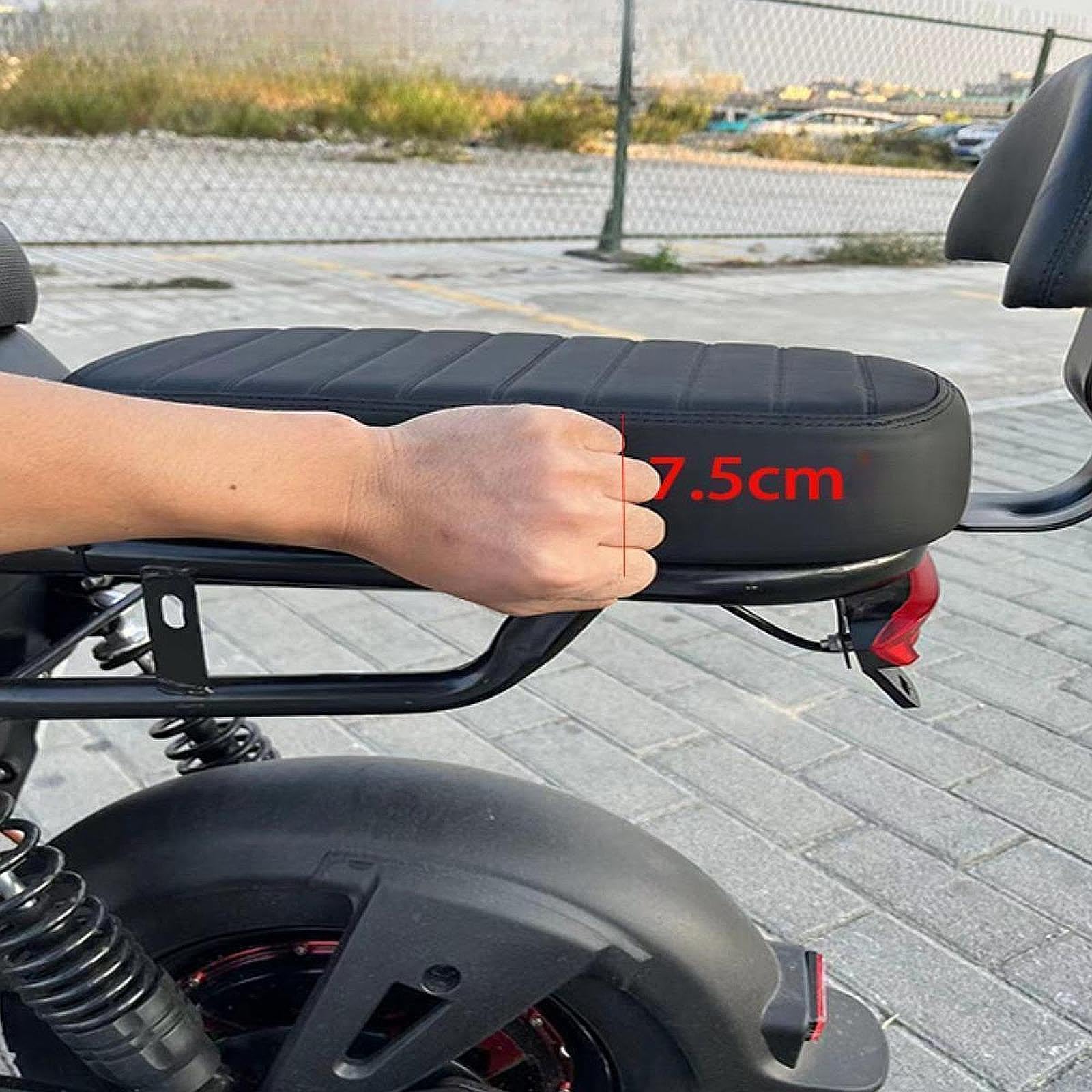 Sella per passeggero, Cuscino per Sedile da Bicicletta, Facile da installare, Pratico Accessorio per Bici, Cuscino per passeggero Posteriore per