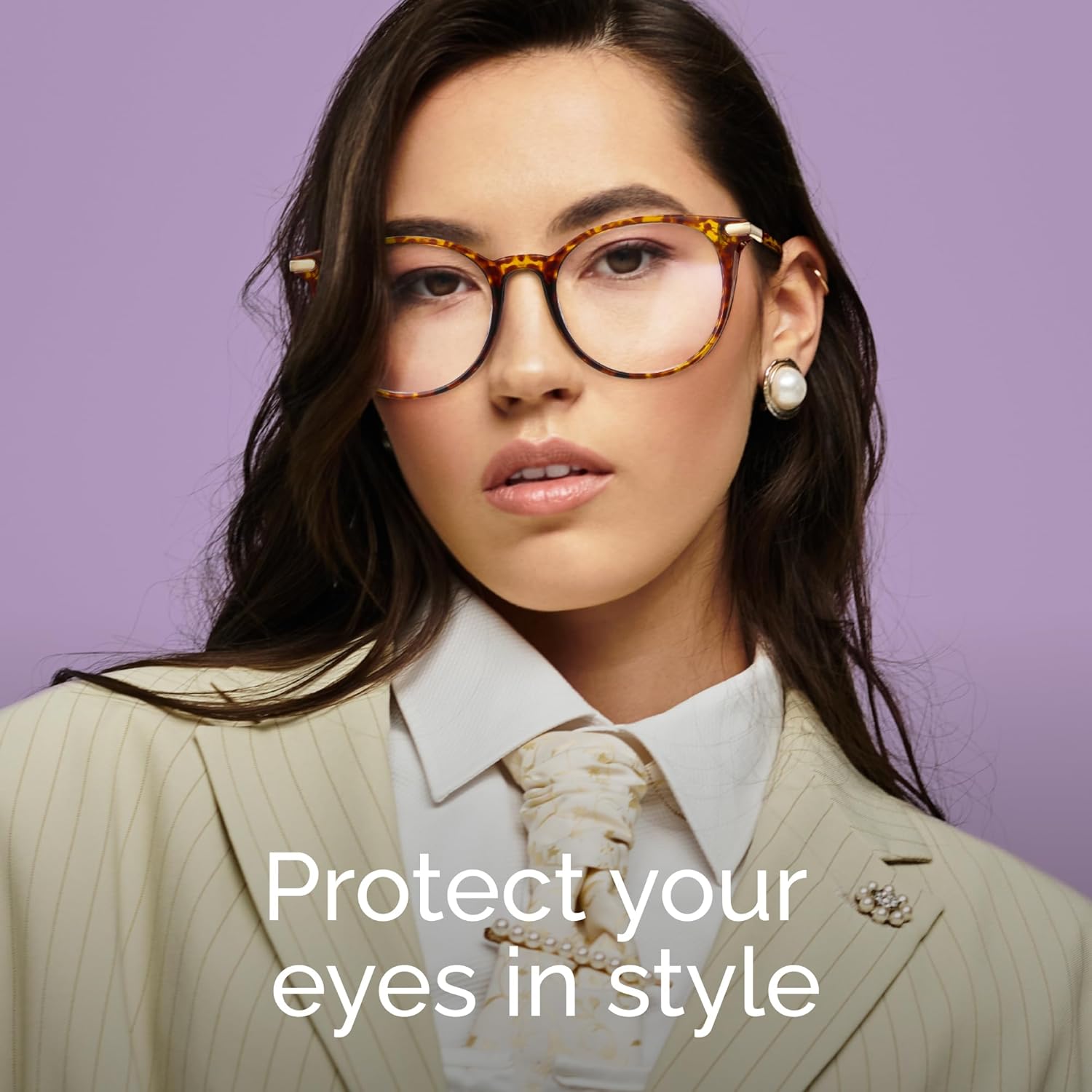 Gaoye Blue Light Blocking Glasses, Retro Round Eyewear Frame Anti Eyestrain Computer Glasses for Women Men (Tea Leopard/Transparent Lens) - Image 6