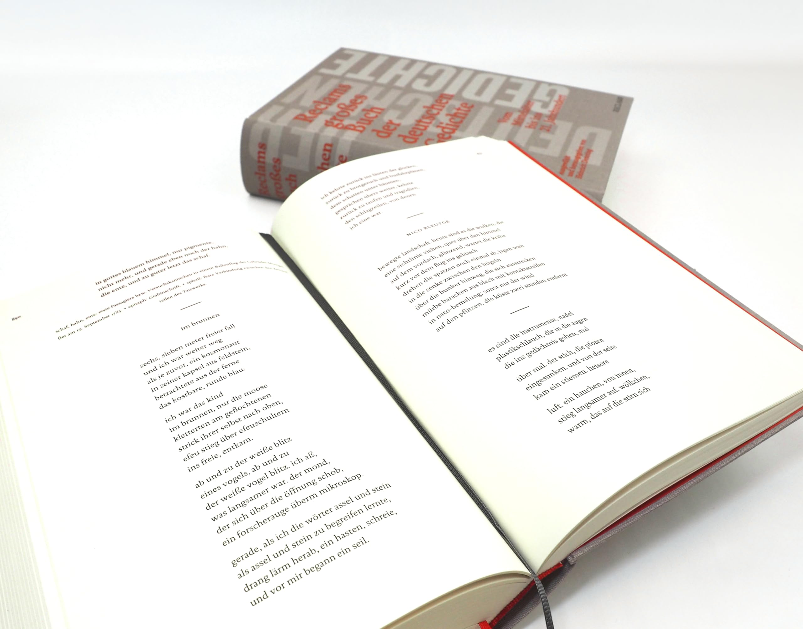 Reclams großes Buch der deutschen Gedichte. Vom Mittelalter bis ins 21. Jahrhundert: Das beste Hausbuch deutscher Lyrik – Gedichte aus über 1200 Jahren