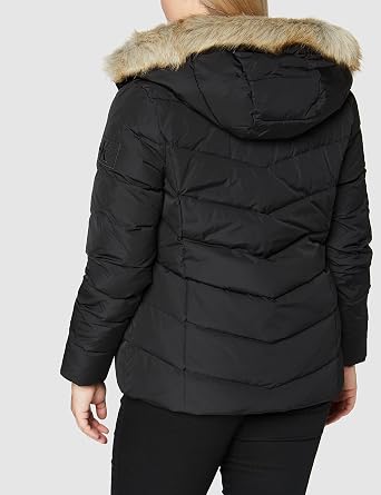 Calvin Klein Short Down Fitted Puffer Giacca Donna : Amazon.it:  Abbigliamento