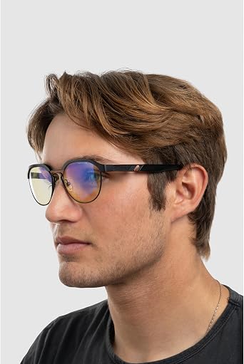 GUNNAR Computer Glasses - Campbell Onyx - Blue Light Blocking Anti Glare