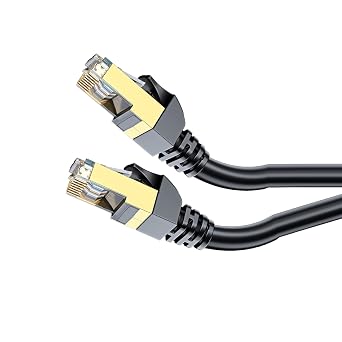 Babilden Cat8 Ethernet Patch Adsl Modem  nternet Kablosu Cat 8 Yeni, 2 Metre