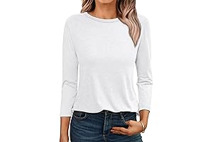 3/4 Sleeve Tops for Women: A Wardrobe Essential
