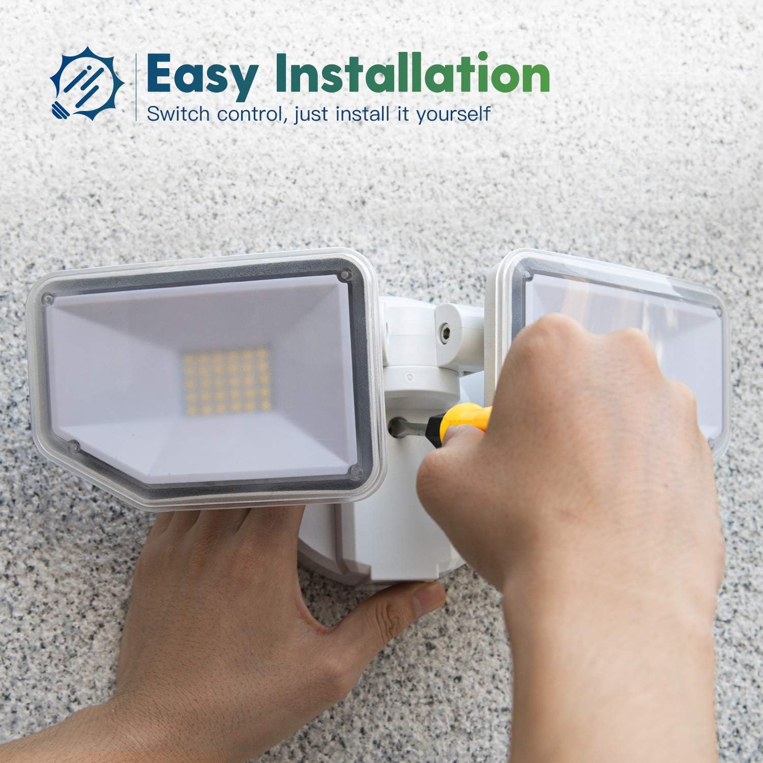 Amаzоn Crаzу 🔥 Dеаlѕ FREELICHT 4 Pack LED Security Light Outdoor, Switch Controlled Flood Light, 30W 5000K 3100LM Super Bright Exterior Light, 2 Adjustable Heads, Ip65 Waterproof for Yard,Garage, Patio, Porch