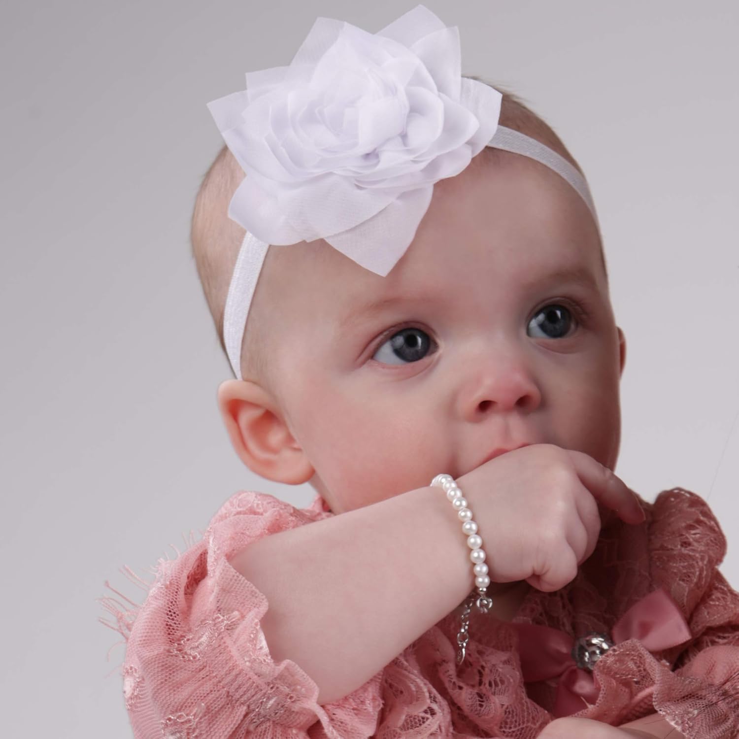 Cherished Moments Children's or Baby .925 Sterling Silver Cultured Pearl Bracelet and/or Necklace - Image 2