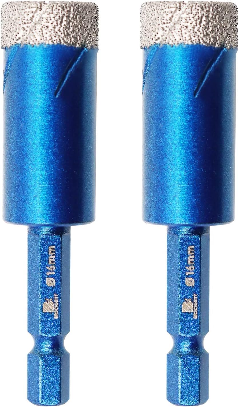 Foret Diamant Foret Sec Scie Cloche Pour Carreaux De Verre Marbre Céramique 6-14 - Foto 7