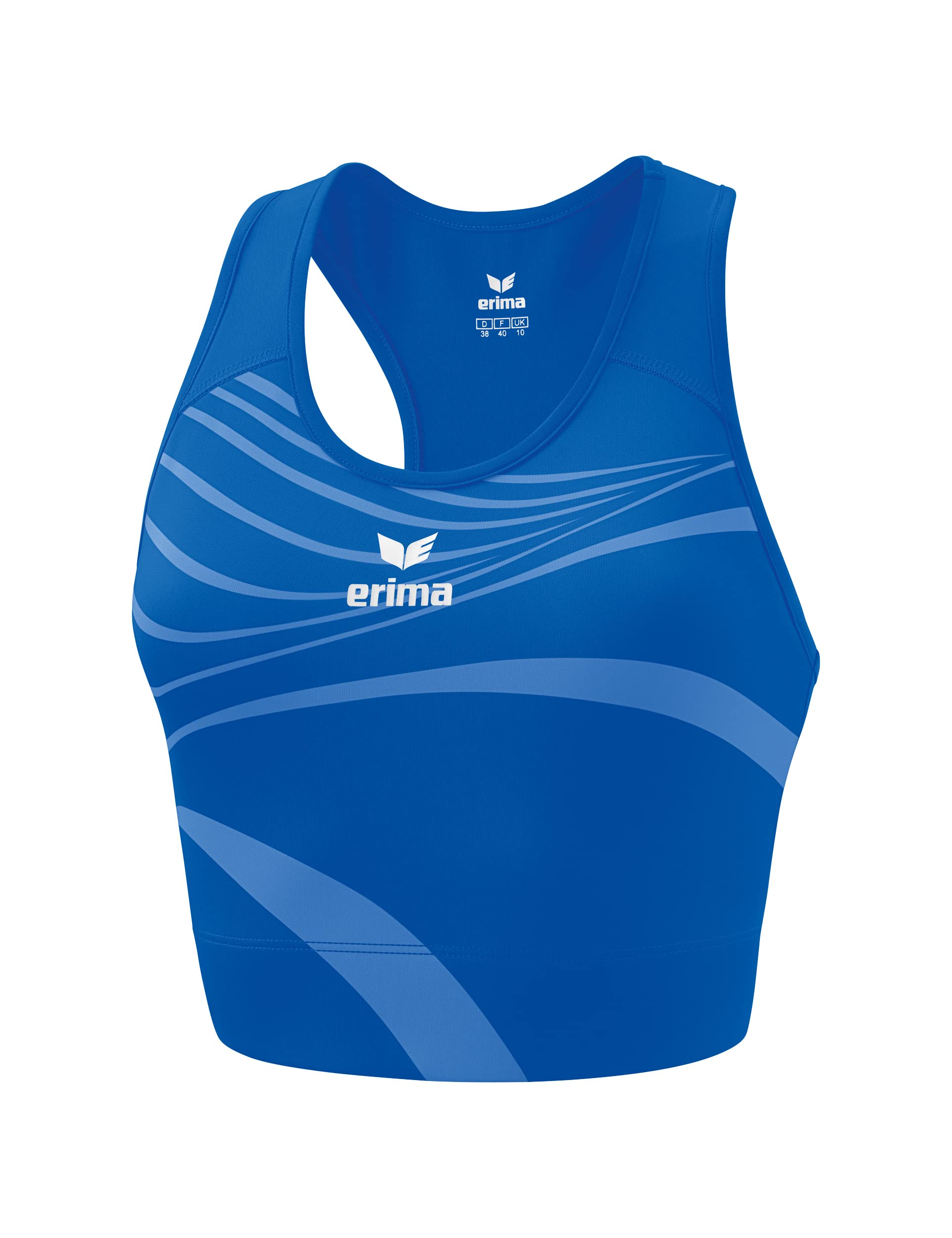 Erima Women's Racing 2.0 Training Bra, New Royal, 38