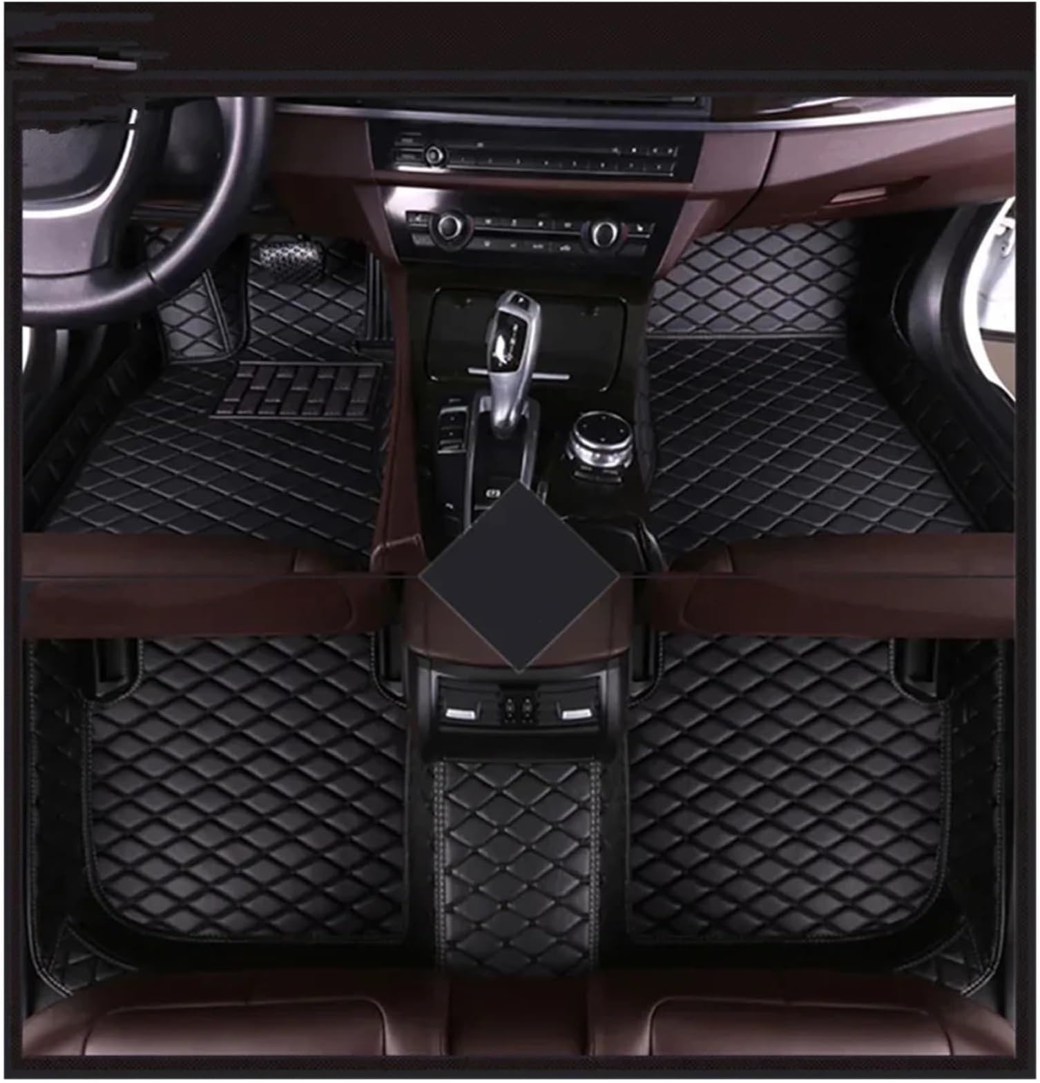 For Benz GLC 2023 2024 5seat 3D Car Floor Mats For Cargo Liner Trunk Pad For GLC 300 350e Foot Mat Set 3 PCS/ 1 SET Non-Slip Mats(Floor mat,RHD)
