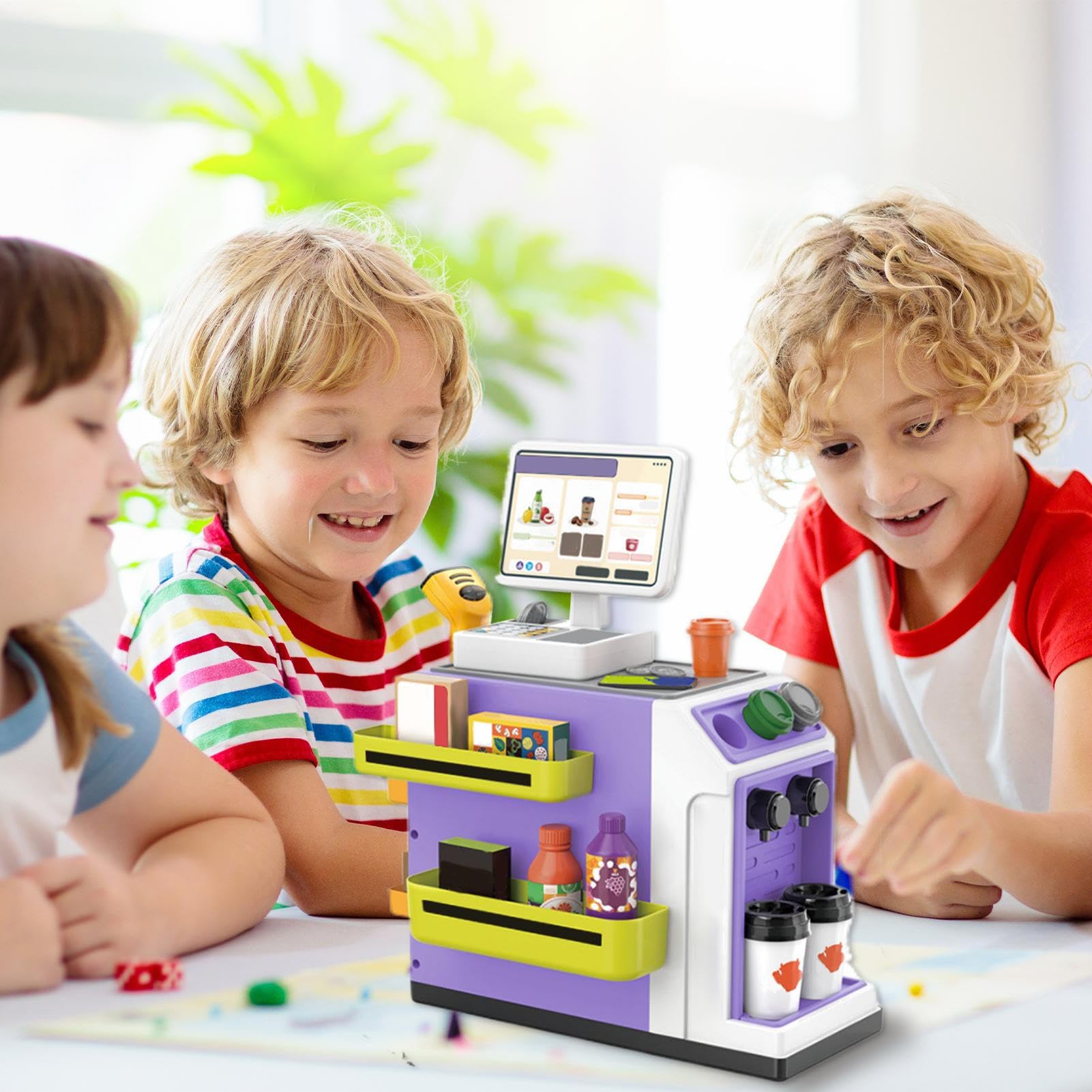 De Pago | Simulada | Juego De Mostrador De Comestibles para Niños | El De rol Interactivo Desarrolla Habilidades Matemáticas Y Confianza Social A Través De Un Juego De Aprendiza