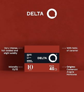 Delta Q Quick Anthracite Espresso Machine with 40 Qalidus & 40 epiQ Capsules