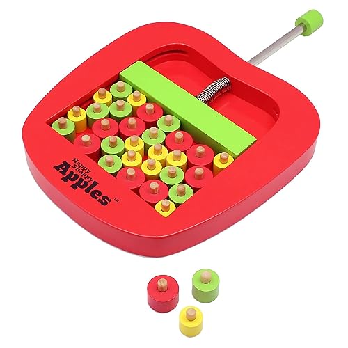 Miniatura 3 de ROO Games Happy Snappy Apples  Divertido juego de estrategia de madera para niños  para edades de 3  4  5  6 años +  Un juego de habilidades motoras