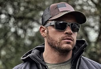 Gatorz Eyewear Delta Sunglasses - Matte Blackout Smoked Digitally Optimized Polarized (Opz) Lens - GZ-04-010