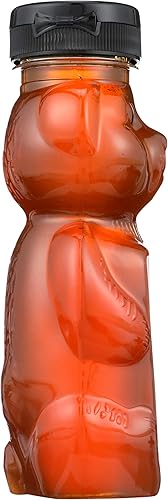 Miniatura 5 de Miel de cítricos de San Diego Honey Company  Oso de miel, miel de flor de naranja cruda con mandarina + limón de 12 onzas