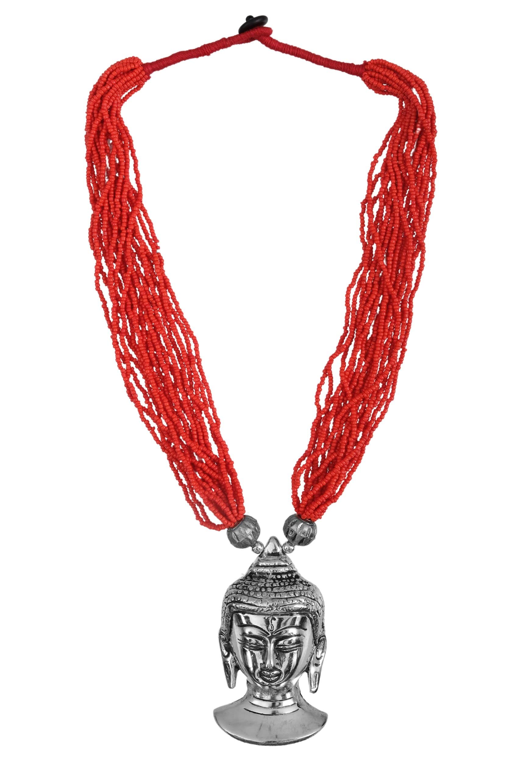 Siddhatva Handmade Beads Tibetan Nepali Tribal Beads Buddha Multilayer Necklace Jewellery for Women Girls (Elephant Bone) (Buddha) (B0C438JF9B) Amazon Price History, Amazon Price Tracker