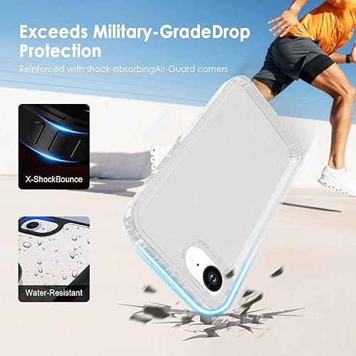 Vista 157 de TENOC Funda para teléfono compatible con iPhone 7 Plus y iPhone 8 Plus, color negro, antihuellas, protector mate para 5.5 pulgadas