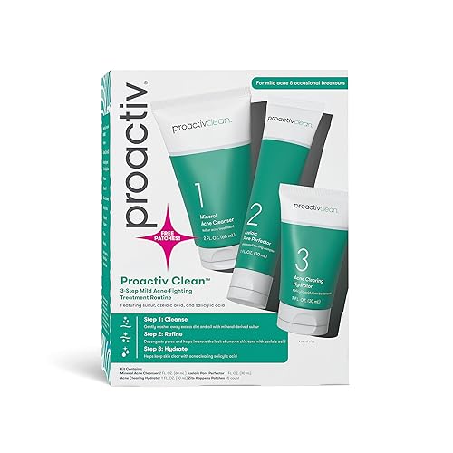 Miniatura 2 de Proactiv Clean Rutina de Acné de 3 Pasos con Parches para Granos - Limpiador de Tratamiento de Acné con Azufre, Suero de Ácido Azelaico e Hidratante
