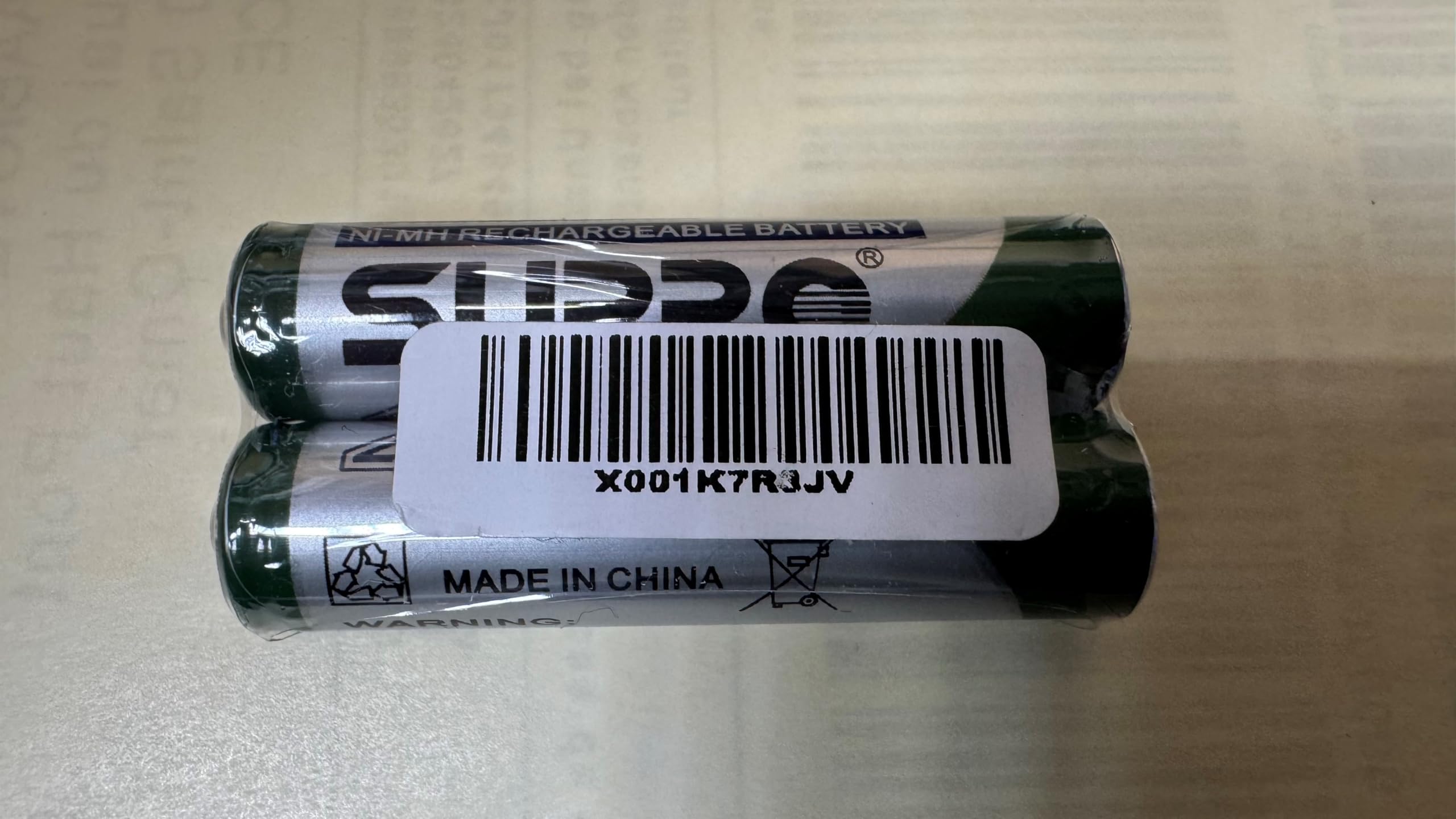 Lot de 2 batteries rechargeables Suppo GP 400 mAh pour Gigaset