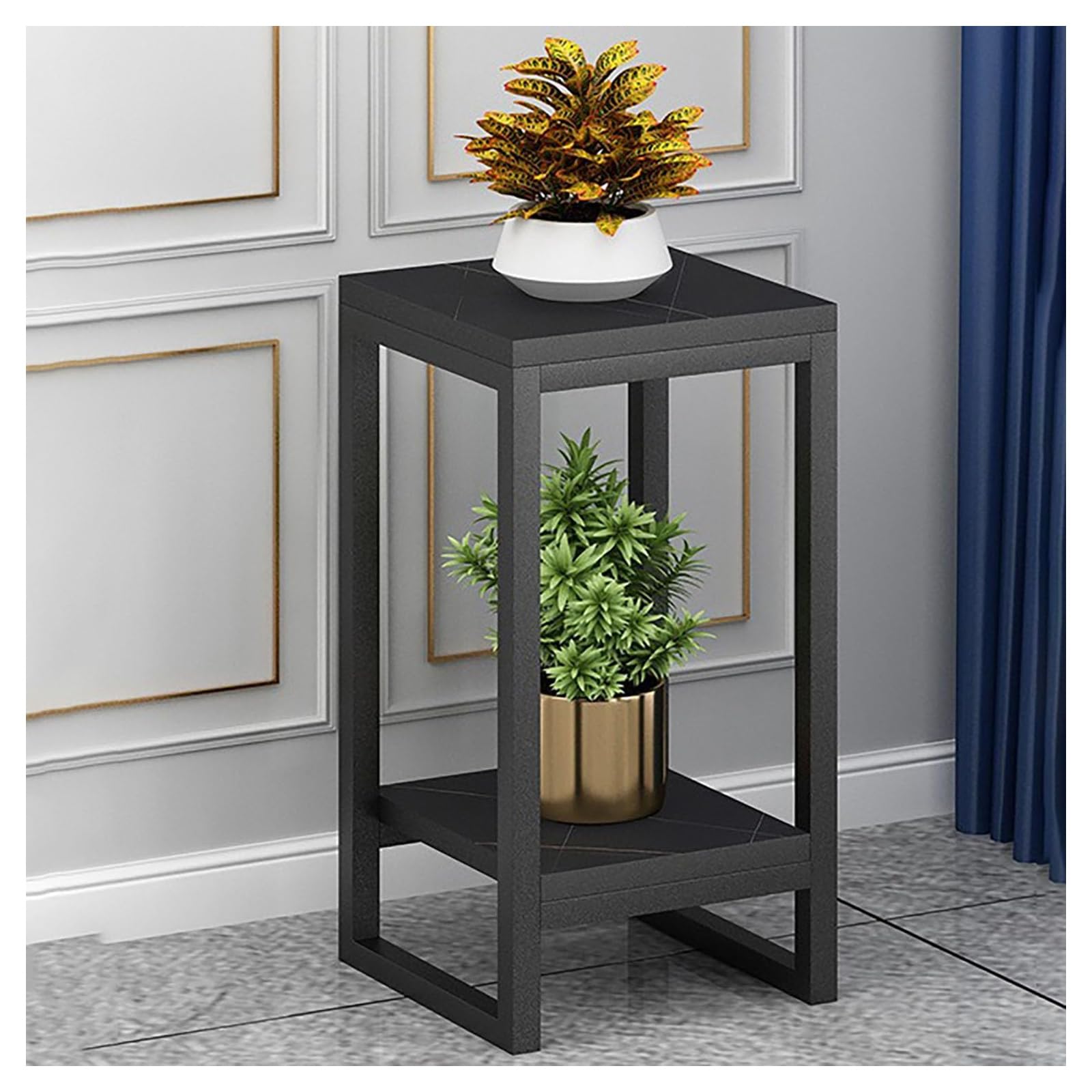 Étagère à fleurs en métal pour balcon et salon moderne support plantes