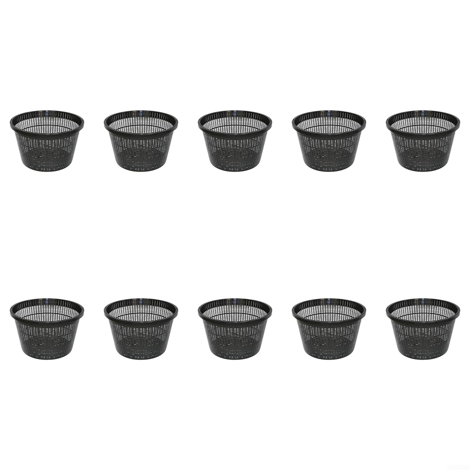 Cestino per piante acquatiche per laghetto, design a rete per il controllo delle radici, per serbatoio d'acqua e coltivazione da giardino, 2026 nuovo (10 pezzi)