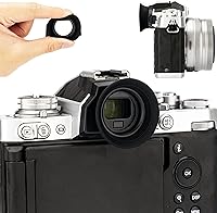 Vista 1 de Cubre visor de silicona suave para cámara ocular para Nikon Zfc Z fc, reemplaza al protector de la copa ocular Nikon DK-32