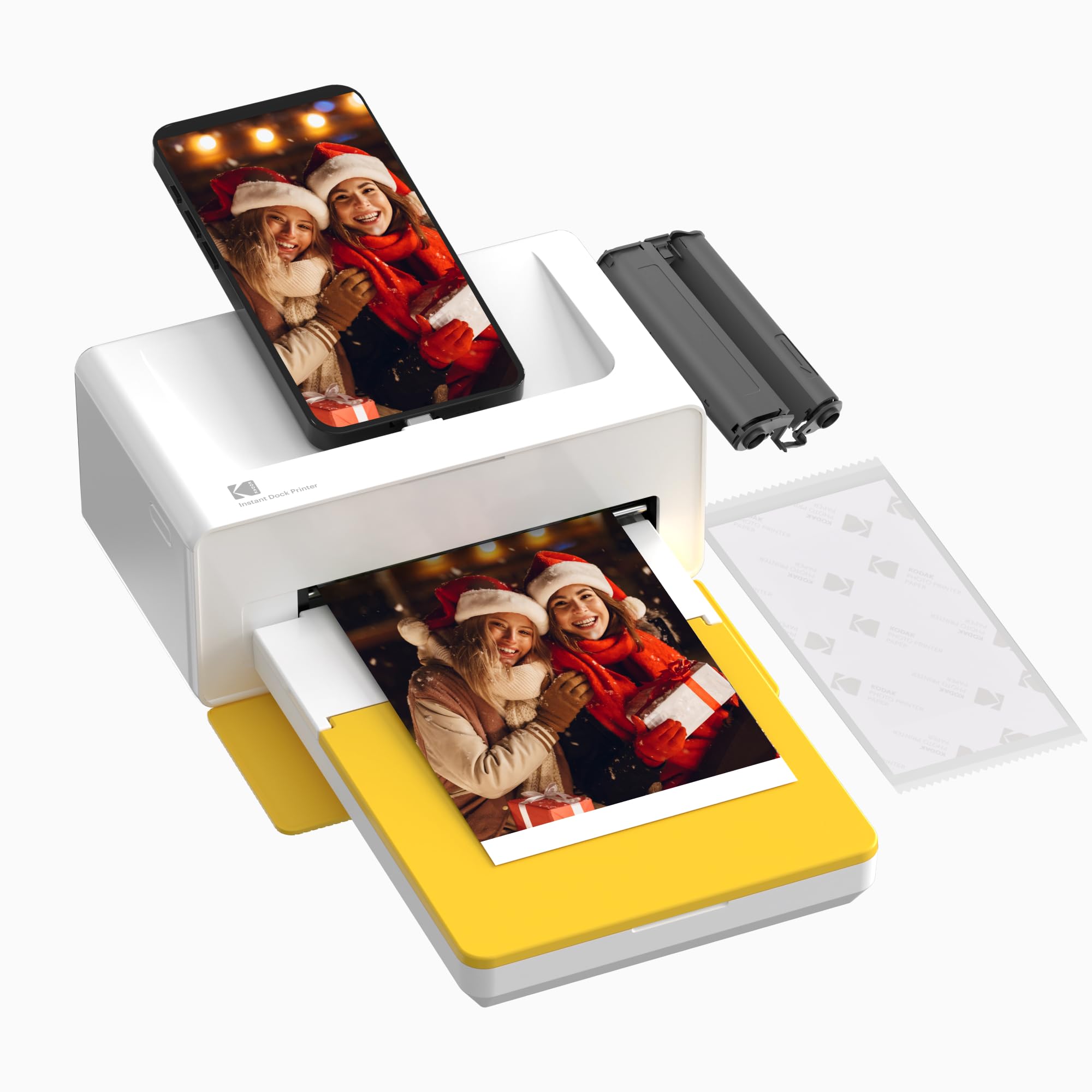KODAK Dock Plus 4PASS Instant Photo Printer (4x6