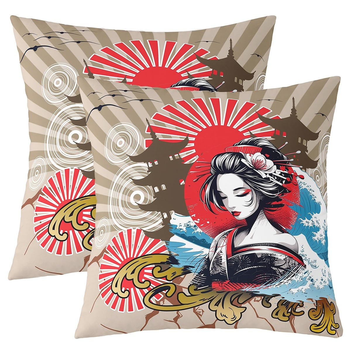 Taie d'oreiller 55x55cm pour envelopper les nuits de votre garçon de douceur rétro