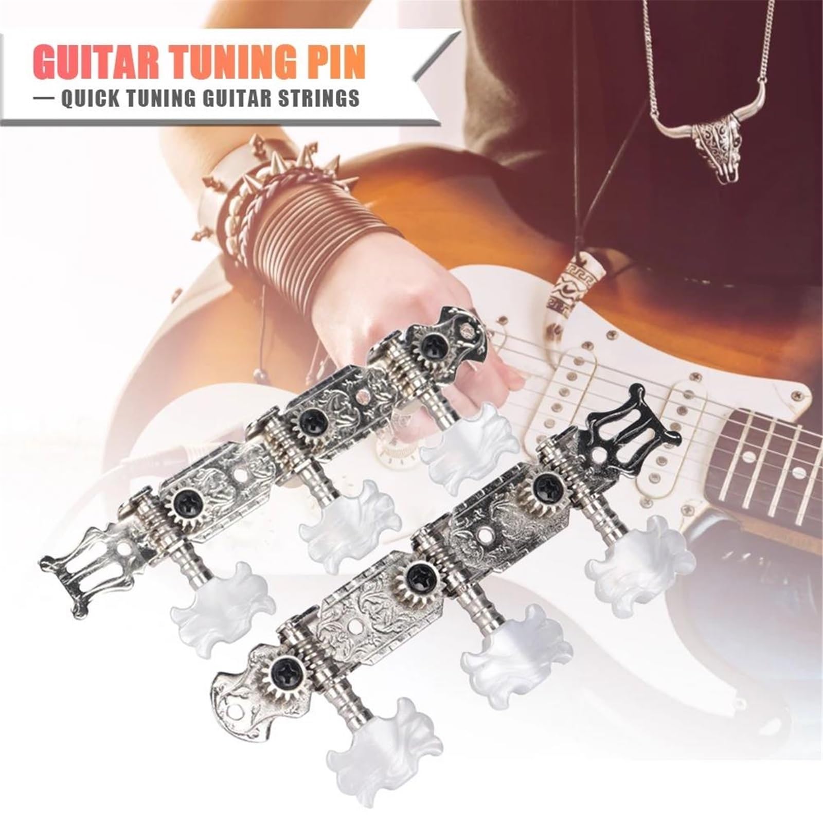 Meccaniche Per Chitarra Classica Accordatore Professionale Facile Accessori Per Strumenti Musicali