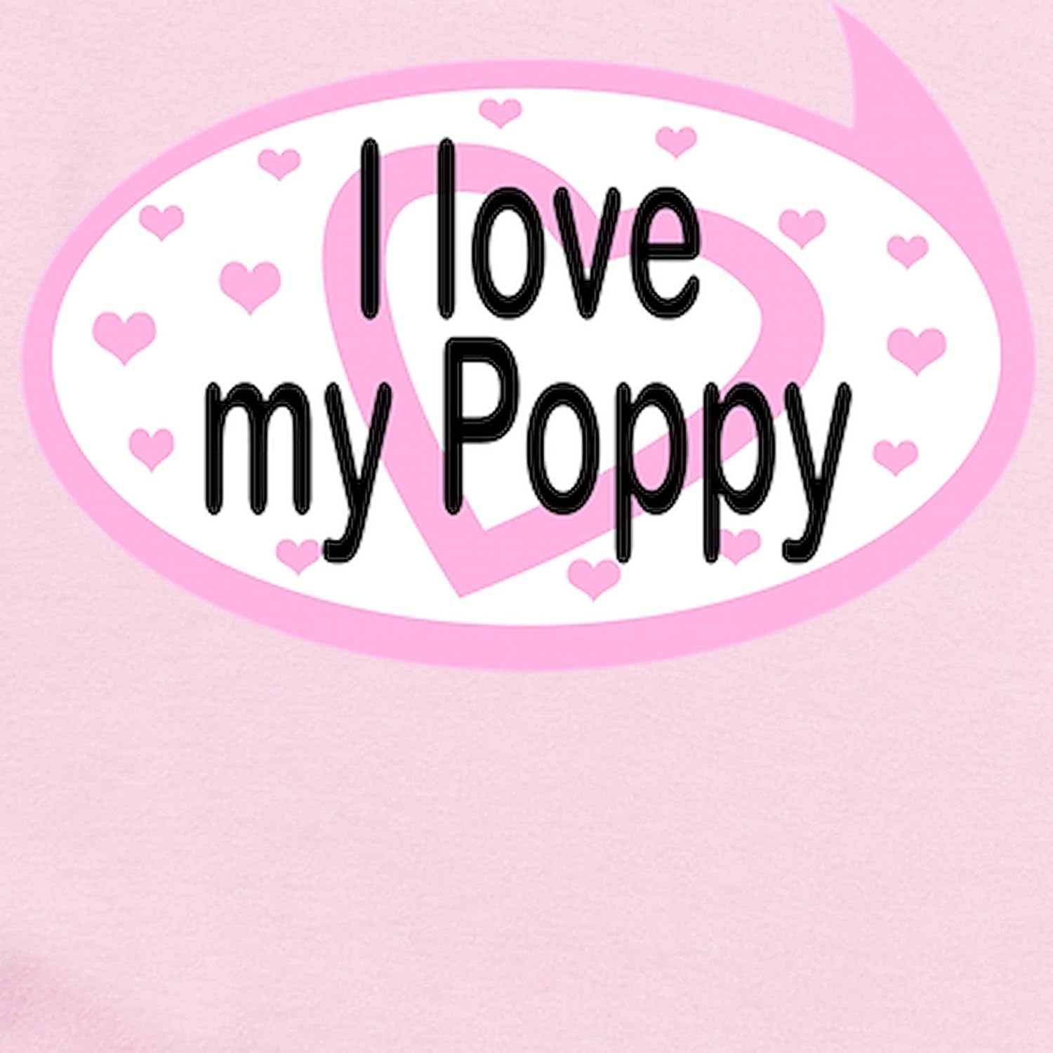 CafePress I Love My Poppy Baby/Toddler Onesie Cute Infant Bodysuit Baby Romper