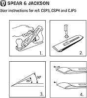 Vista 7 de Spear & Jackson CJP5 Carpinteros No.5 Jack Plane