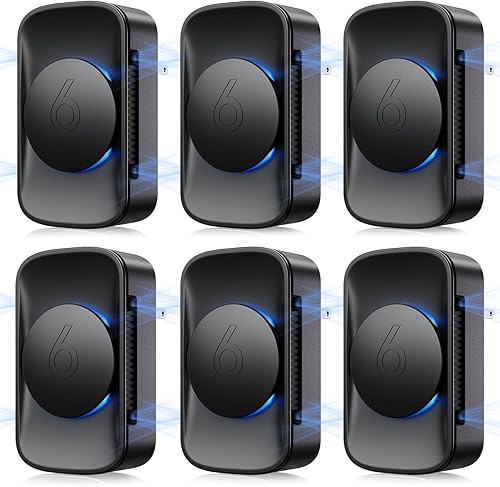 Vista 9 de Ionizador de aire enchufable (paquete de 3) purificadores de aire de iones negativos, ambientador silencioso para el hogar, dormitorio, cocina