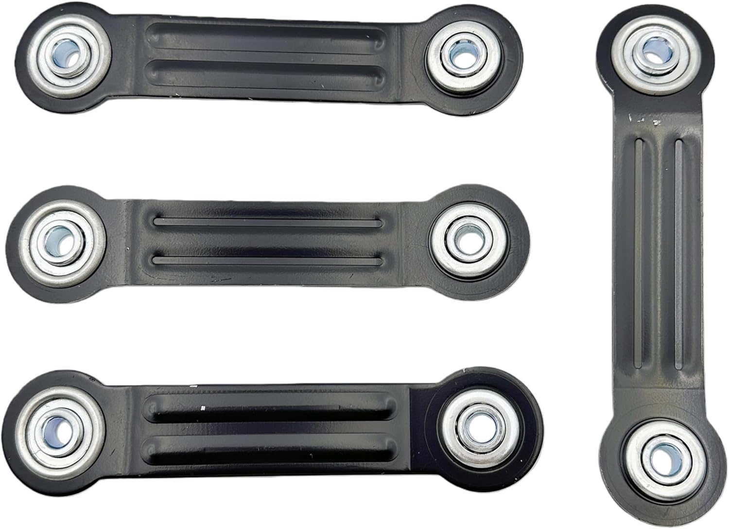 6Pcs Glider Bearing Arm Bracket Set - 6.33 inch Length, 4.88 inch Hole Center - Furniture Gliders for Outdoor Glider or Rocker Replacement Repair Accessories Including Outdoor Benches