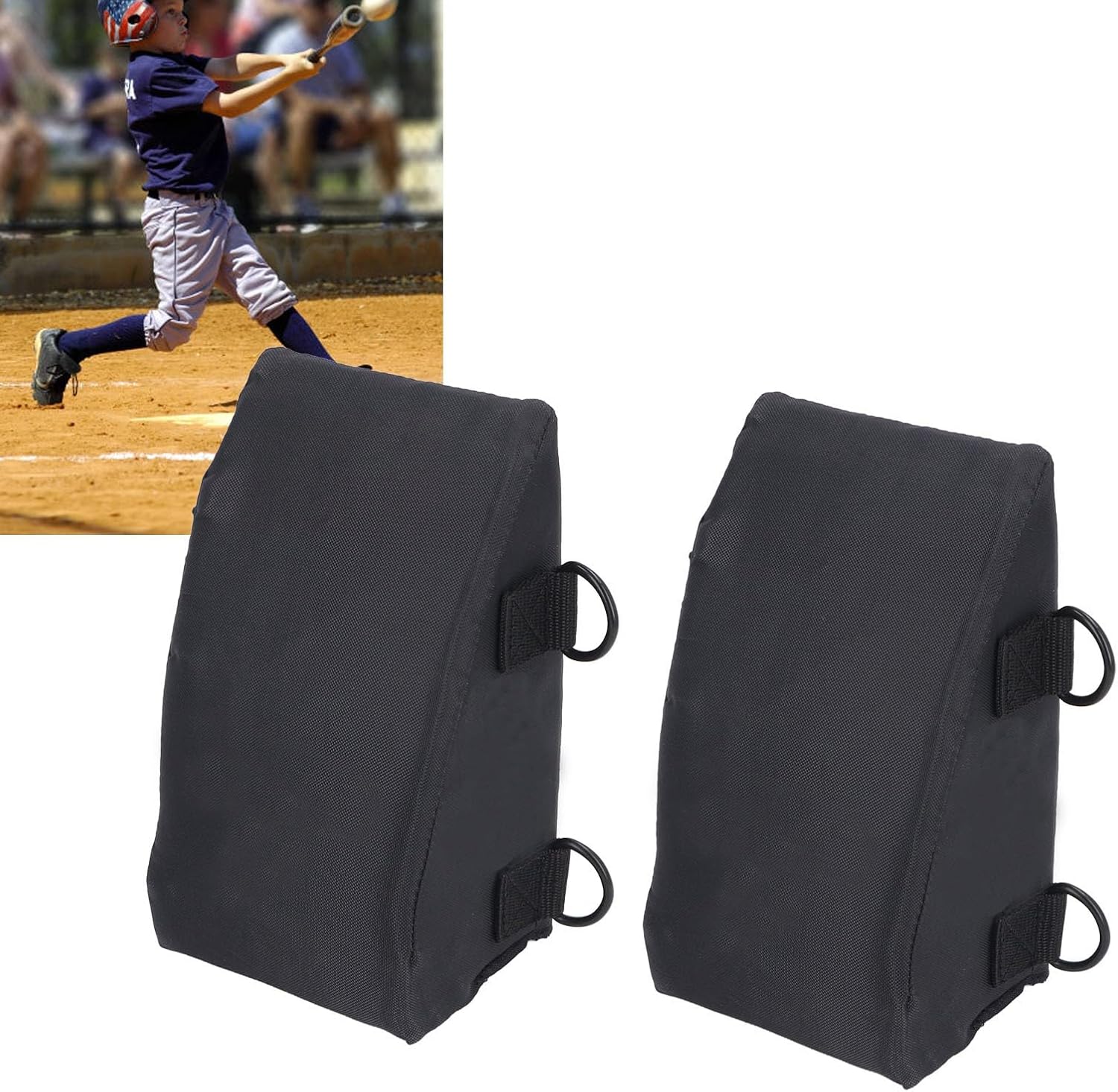 Baseball Catcher Knee Support, Knee Pads Catcher Savers Soft Lightweight Prevent Slip for Kids Youth Adults