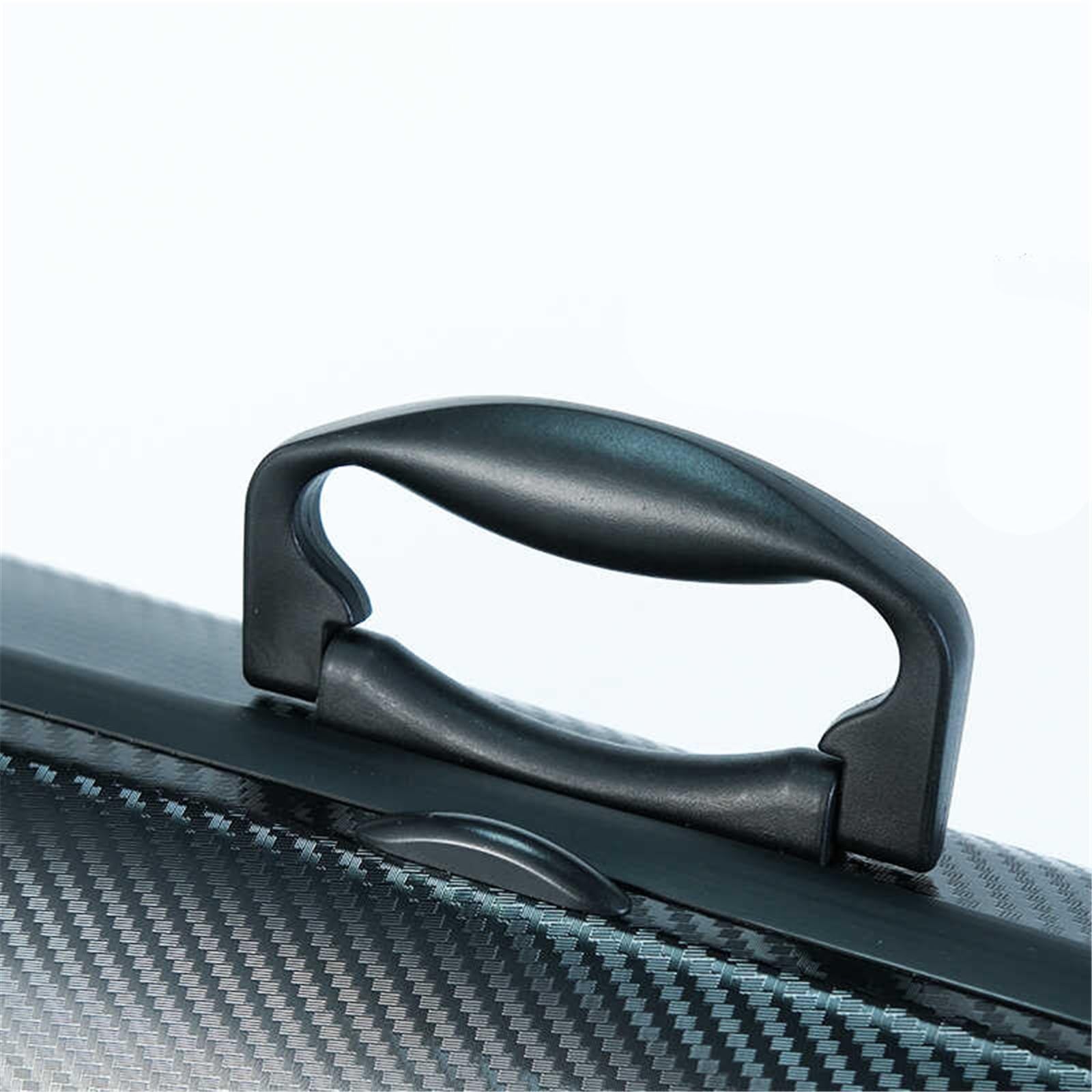 Custodia Per Violino Custodia Per Violino Impermeabile Con Cinturino Ultraleggero In Fibra Di Carbonio Resistente All'usura Custodia professionale per violino(Dark black)