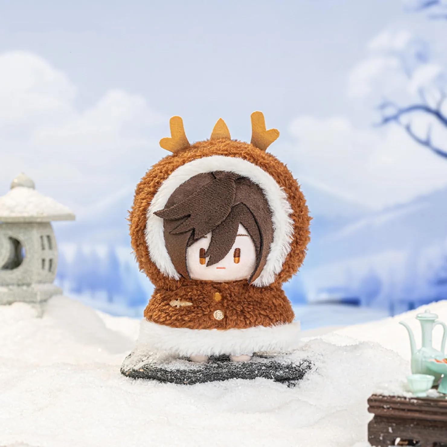 Amazon.co.jp: 原神（げんしん）雪中嬉楽シリーズ ぬいぐるみ