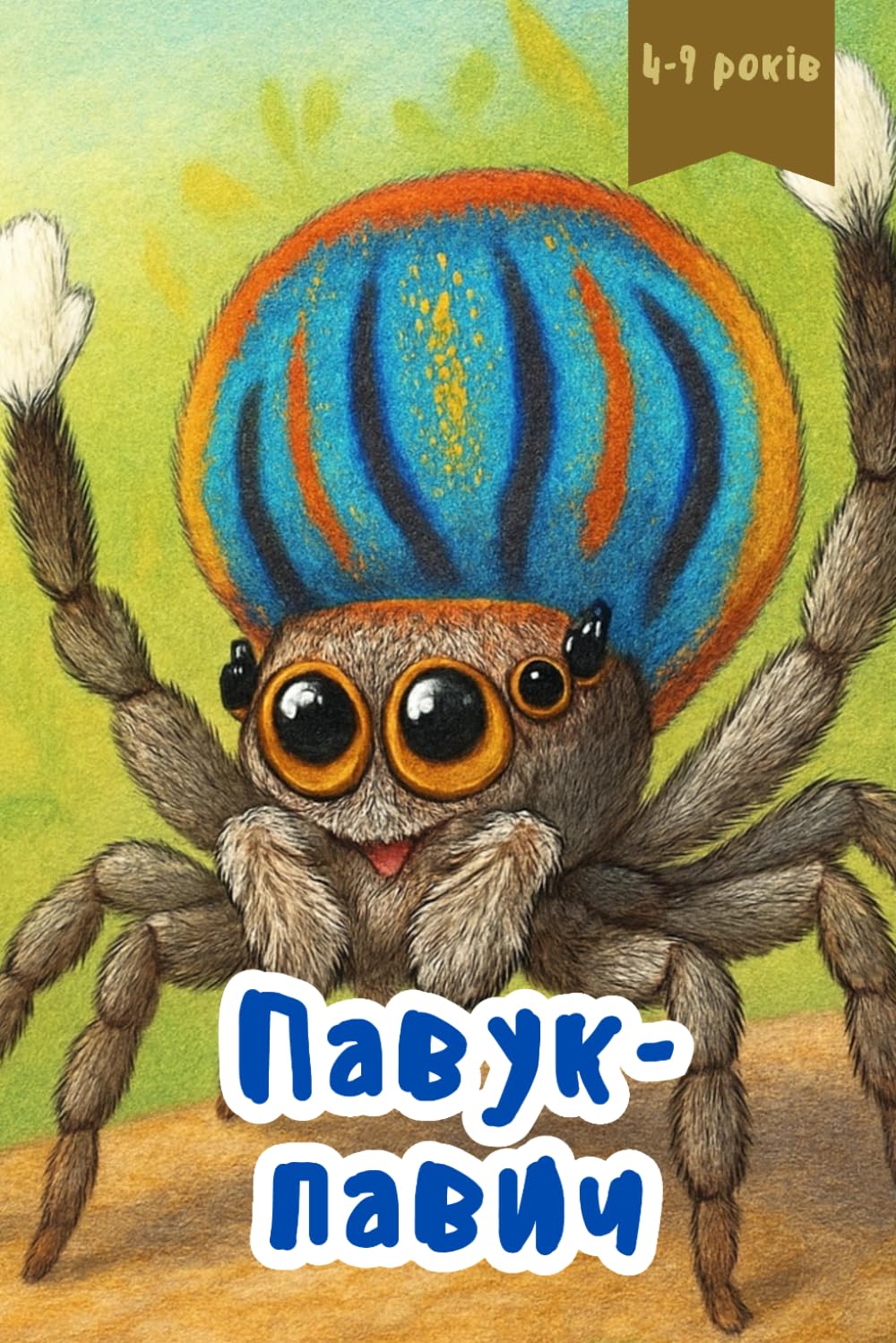 Павук-павич: Книга-казка з пізнавальними фактами про павуків