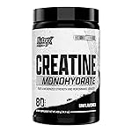 Nutrex Research Ultra Pure Creatine Monohydrate Powder Unflavored | 5G Micronized Creatine Powder for Muscle Gain, Strength, Endurance and Recovery, 80 Servings