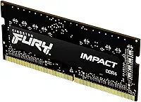 KF426S15IB/8 - Memória 8GB SODIMM DDR4 2666Mhz FURY Impact 1,2V 1Rx8 260 pinos para notebook, Preto