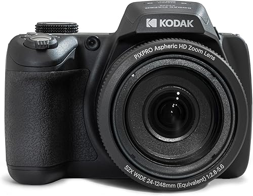 Miniatura 2 de Kodak PIXPRO AZ528 16MP Astro Zoom Cámara digital con zoom 52x y pantalla LCD de 3 pulgadas (negro) Paquete con tarjeta de memoria SDHC UHS-I U1 de