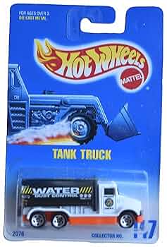 ホットウィール　シェル　タンクローリー　7千個　White Tank Truck ホットウィール シェル タンクローリー 7千個 White Tank Truck