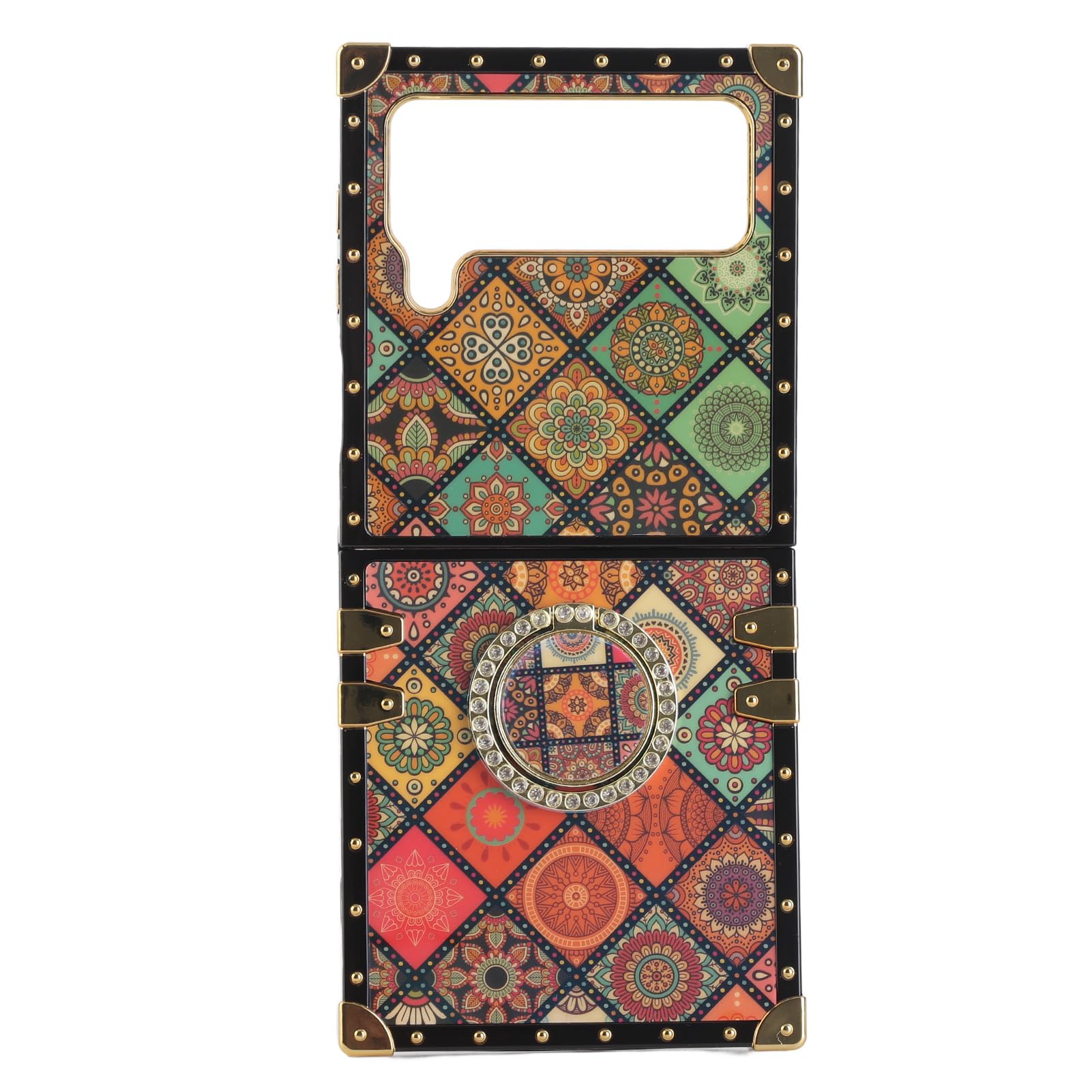 Cocoarm Custodia Telefono Pieghevole, TPU PC Antiscivolo Design Colorato