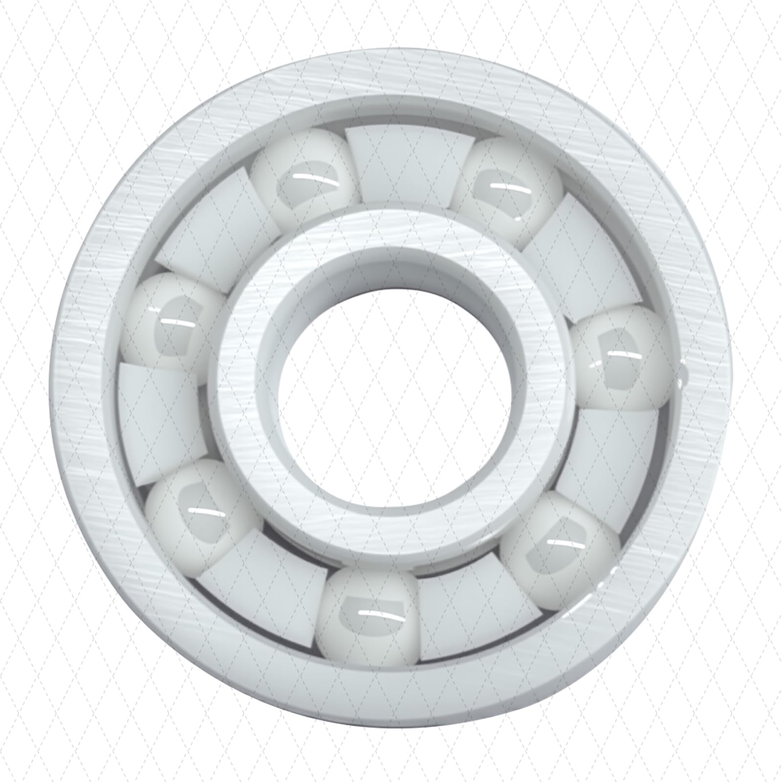 1Pcs MR105 Ceramic Bearings for Precision Machine Tools，High-Performance Vehicles- 5x10x3mm