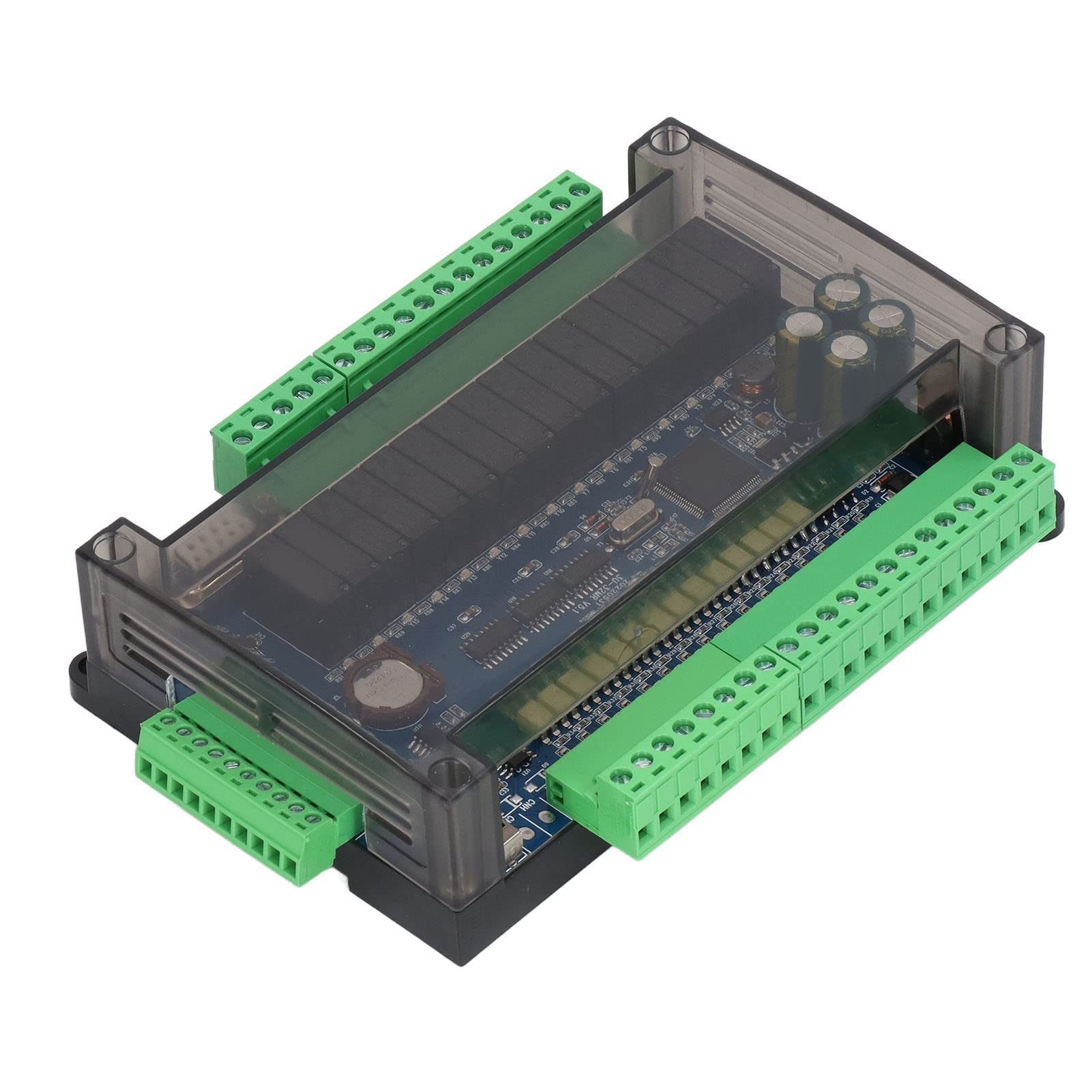 Scheda di Controllo Industriale PLC Unità di Controllo Logico Programmabile Compatta e Affidabile Conteggio Ad Alta velocità 24 V CC per L'automazione Industriale