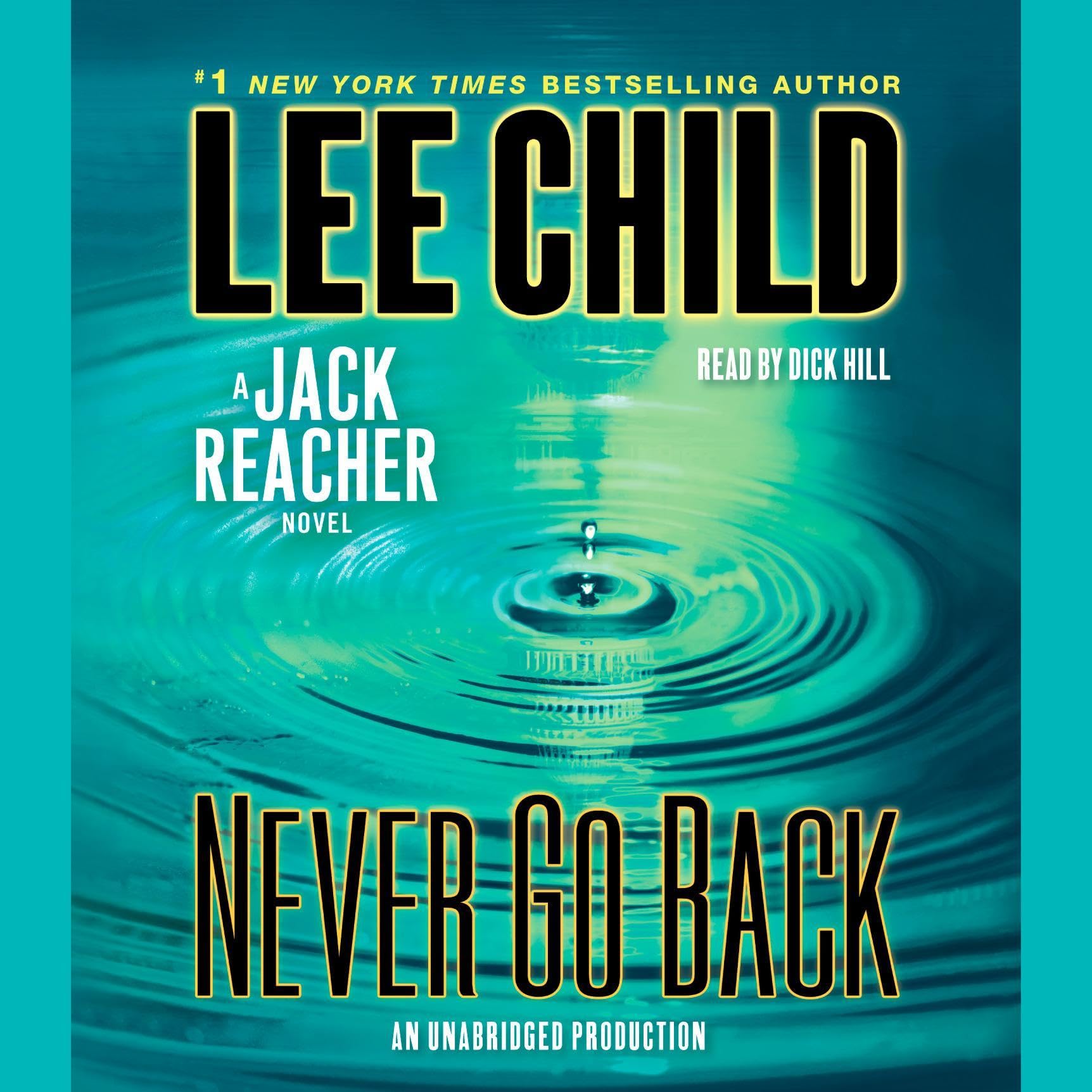 Cover art for Never Go Back